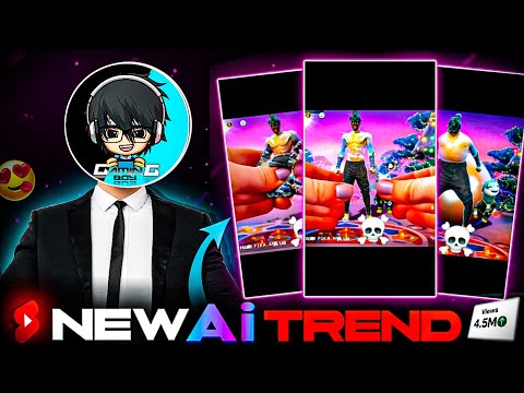 New TREND VIRAL Ai shorts editing tutorial 😱 in capcut | free fire shorts video editing in capcut