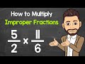 Mastering Multiplication of Improper Fractions