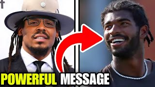 Cam Newton POWERFUL ADVICE to Shedeur Sanders ahead of Browns vs Panthers Game