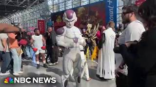 YouTube video thumbnail: New York Comic Con Celebrates its 20th Anniversary, Cementing its Cultural Phenomenon Status