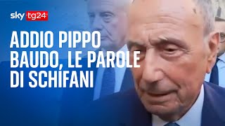 Addio Pippo Baudo, le parole di Schifani