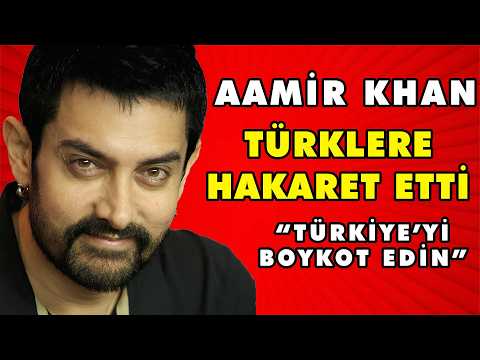 Aamir Khan Türkiye ve Türklere Hakaret etti - "Türkiye'yi boykot edin" dedi #amirkhan