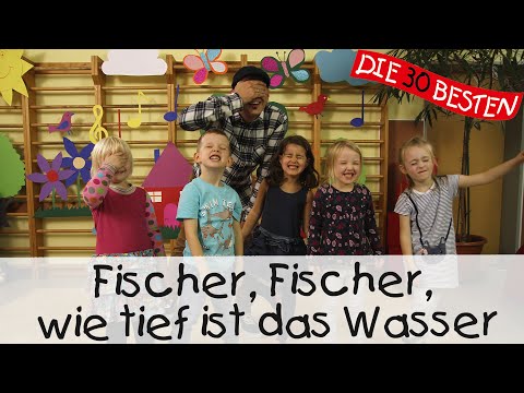 👩🏼 Fischer, Fischer, wie tief ist das Wasser - Singen, Tanzen und Bewegen || Kinderlieder