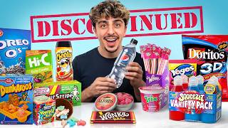 I Bought DISCONTINUED ITEMS From Our Childhood