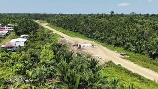 Kut road connecting Kampung Kekan Seberang , Kampung Medong Seberang , Dalat