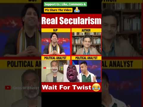 Shehzad Poonawalla Thug Life Real Secularism Wait For End #shorts #debate #trending