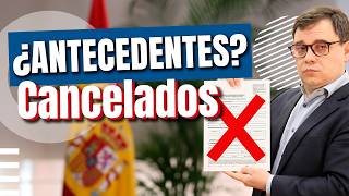 Todo sobre la cancelación de antecedentes penales y policiales