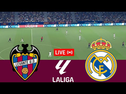 [LIVE] Levante vs Real Madrid La Liga 25/26 Full Match - Video Game Simulation