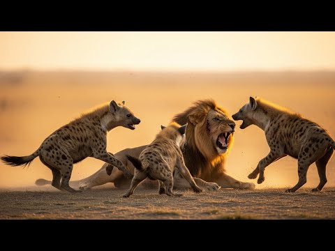 Quand les Hyènes Vengent la Mère – Le Roi Lion en Danger | Hyènes vs Lion