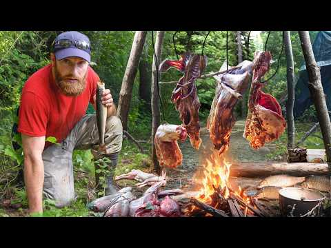 7-Day Wilderness Living Survival Challenge (THE MOVIE - SEASON 2) - MODERN HUNTER GATHERER