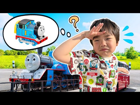 たいへん！そうくんのトーマスが下水道から大井川鐵道に流れていっちゃった！どこに行ったかな？みんなで探してあげよう！