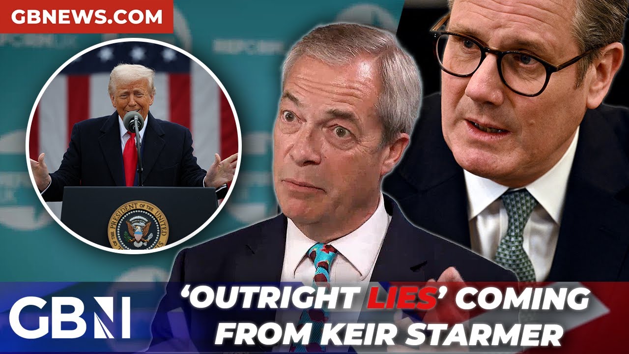 ‘Outright LIES’ from Keir Starmer | Nigel Farage Talks Trump Tariffs, Chagos Islands & Reform UK