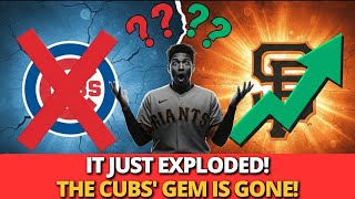 CUBS JUST LOST THEIR GEM TO THE GIANTS! LOOK AT THIS! CUBS NEWS