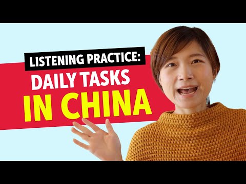 Chinese Listening Practice - Cleaning the House in China