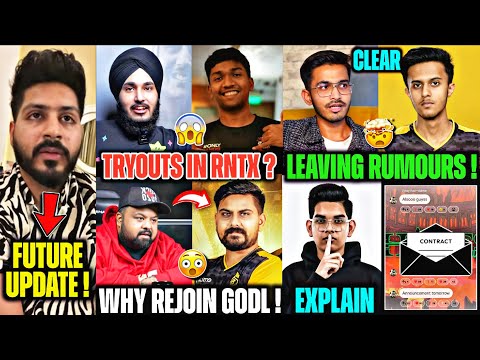 Admino Simp LEAVING Rumours😱 GoldyDa on NEUTRINO Left🚨 Rony/TraceGod RNTX Tryout?🤯 Mayavi on FUTURE😳