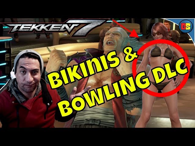 TEKKEN 7 DLC #1 PACK PS4 LIVE PLAY! BIKINIS AND BOWLING DLC !!! PS4 LIVE PLAY!