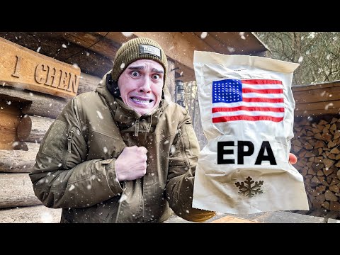 EPA für den Winter❄️❄️! Amerikanische Militärnahrung für Minusgrade im Test 🇺🇸 | Mattin