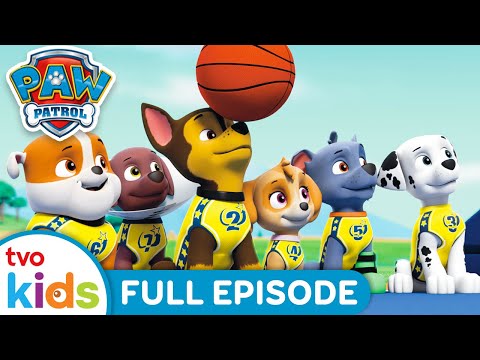 Pups Save Basketball Game 🏀 | 🐾 PAW PATROL 🐶 | Rescue Dogs Help Adventure Bay 🏡 | Season 2 | TVOkids