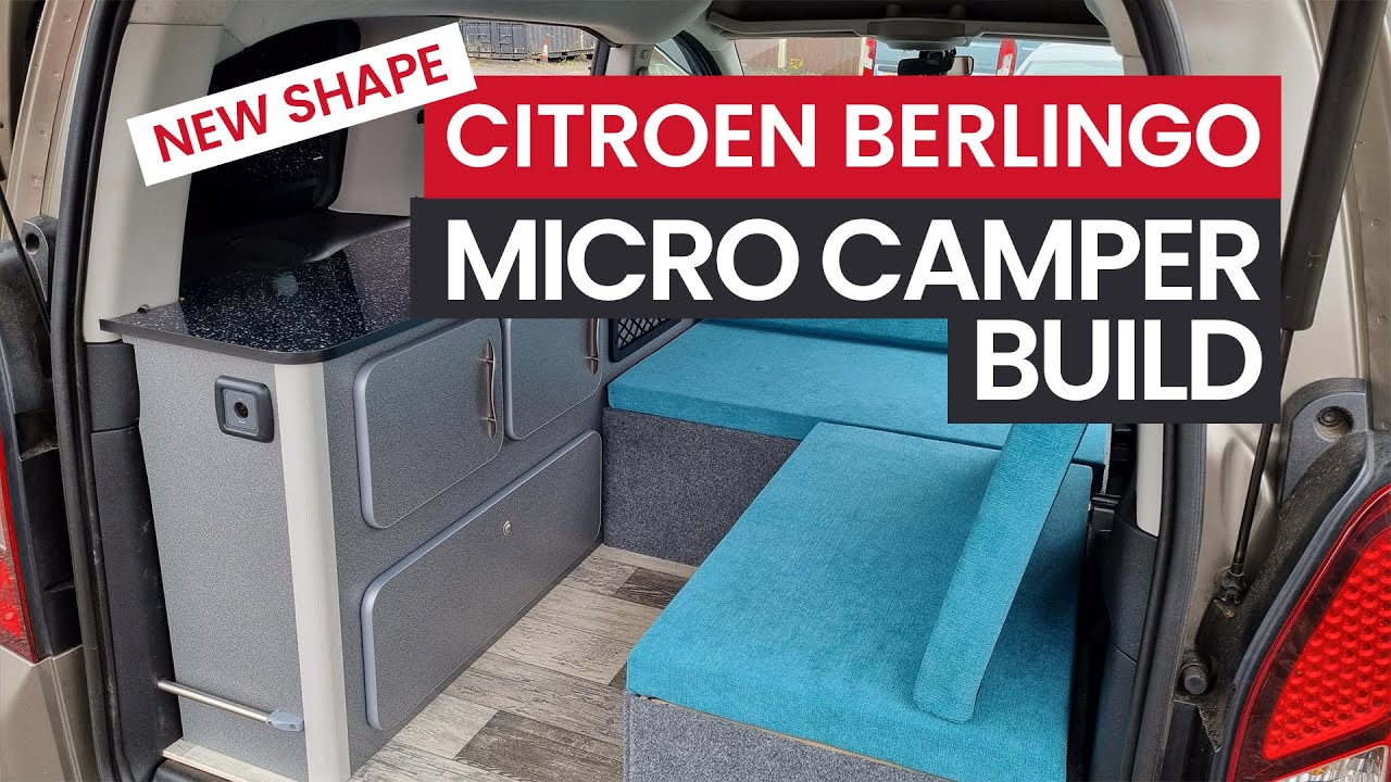 Micro Campervan Conversion Build | 5 Days in 5 Mins￼