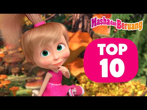 🍂☔ Top-10 Episode Musim Gugur 🍁🎒 Koleksi kartun episode terbaik 🎬 Masha dan Beruang