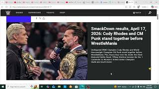 WWE SmackDown Review *RANT* April 17th 2026 | The Worst Go Home Show Of Alllllllllllllll Time!!!