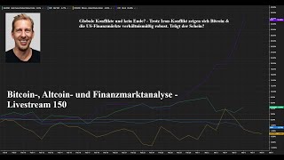 Bitcoin, Aktien, Edelmetalle & ÖL - Wie gehts es weiter mit den Kursen?- Livestream 150