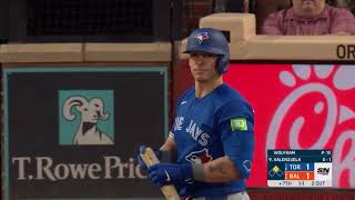 BRANDON VALENZUELA, BLUE JAYS VS ORIOLES 28 MAYO 2026