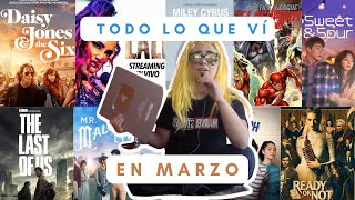 ¿Qué ví en el mes de Marzo? Daisy Jones & The Six, The last of us y LALI🧟