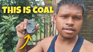 I Found REAL COAL! 🪨🔥 | Exploring Coal Up Close | Coal Vlog India