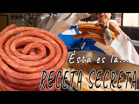 Receta CHURROS El Moro | Ésta es la receta ORIGINAL que siguen UTILIZANDO