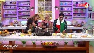 Lasaña al sartén | Enchiladas poblanas | Champiñones al ajillo Ft. Germán Román, Paloma del Río