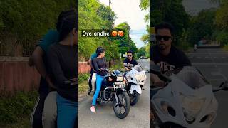 Oye 🤬😡 #hayabusa #splendor #funnyshorts #viralsborts #shorts #short #shortvideo #biker