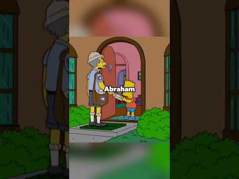 Frozen Mailman Found From Decades Ago! 😱 #shorts #simpsons