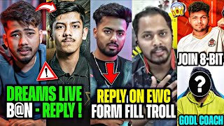 Scout Reply Dream H@CKING ?😱 Hades on *EWC FORM FILL* Troll🚨😡 GodL COACH Confirm✅ Kronten, S8uL EWC🚀