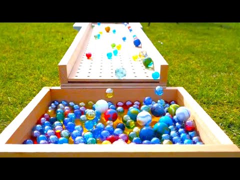 Relaxing marble run & soothing ball sounds #satisfying #galtmarblerun Long video　30min