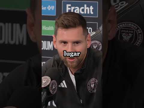 le preguntaron a Messi quién era el mejor jugador del mundo #messi #leyendadelfútbol
