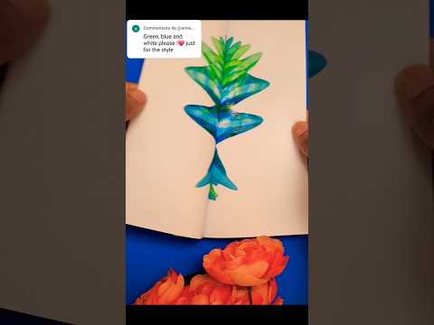 Begin your journey with the most satisfying creative painting idea #painting #shorts #trending