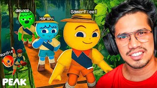 CLIMBING THE PEAK WITH MY FRIENDS 😎🤣| GAMERFLEET
