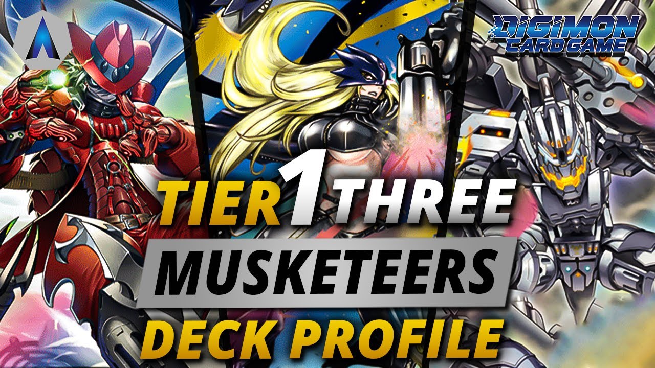 Digimon TCG! TIER 1!!! Three Musketeers Deck Profile & In-Depth Guide!!! (BT6 English Format)