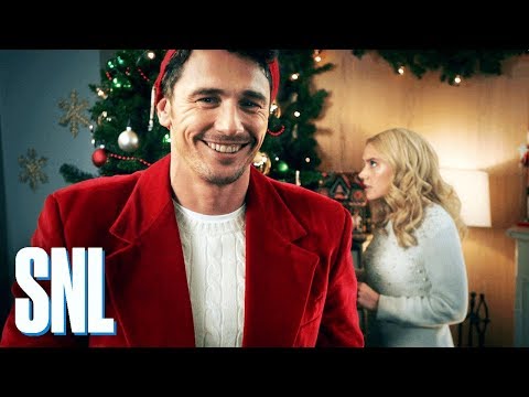 James Franco HIGHlariously Spoofs Hallmark Channel Christmas Movies In Unaired SNL Clip -- Watch!