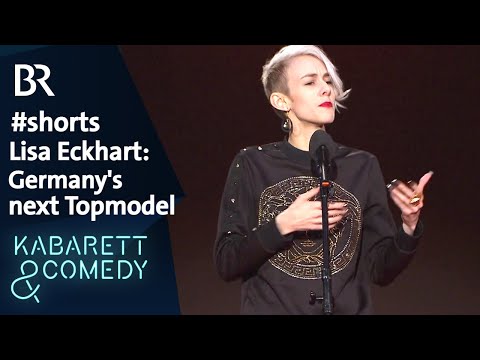 Lisa Eckhart | Germany´s next Topmodel | #shorts | BR Kabarett und Comedy
