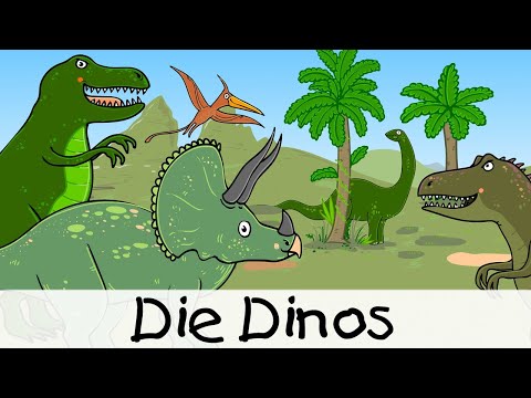 💡 Die Dinos || Kinderlieder zum Lernen