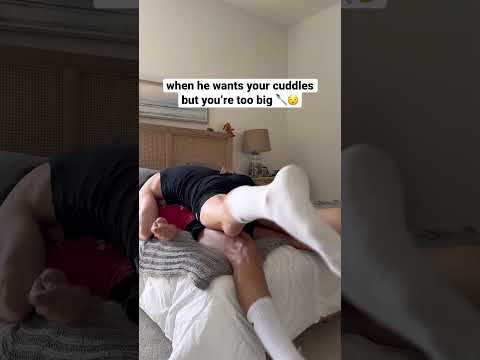 when he wants cuddles but you’re too big 🦵😯 #shorts | dion and sebb #sebasdion