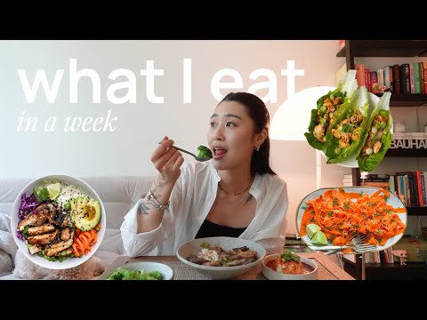 Is it possible to eat healthy AND have yummy food? | What I eat in a week (Copilot in Word)