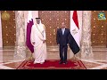 الرئيس عبد الفتاح السيسي يستقبل أمير دولة قطر بقصر الاتحادية