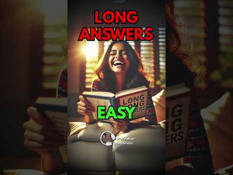 1 TRICK 🔥 Remember Long Answer Easily #examtips #studytips #studymotivation
