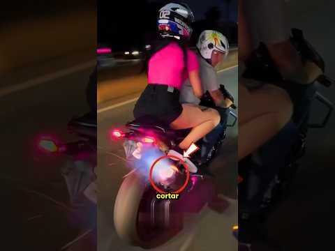 Nunca deveria cortar GIRO! #curiosidades #motovlog #moto
