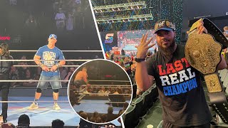 Went to WWE Smackdown & Saw John Cena "Pipebomb" LIVE!