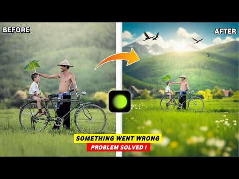 Instagram Trending Cinematic Photo Editing Tutorial | Hypic App Photo Editing | Something Went Wrong