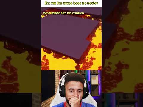 Super base do nether no Minecraft
